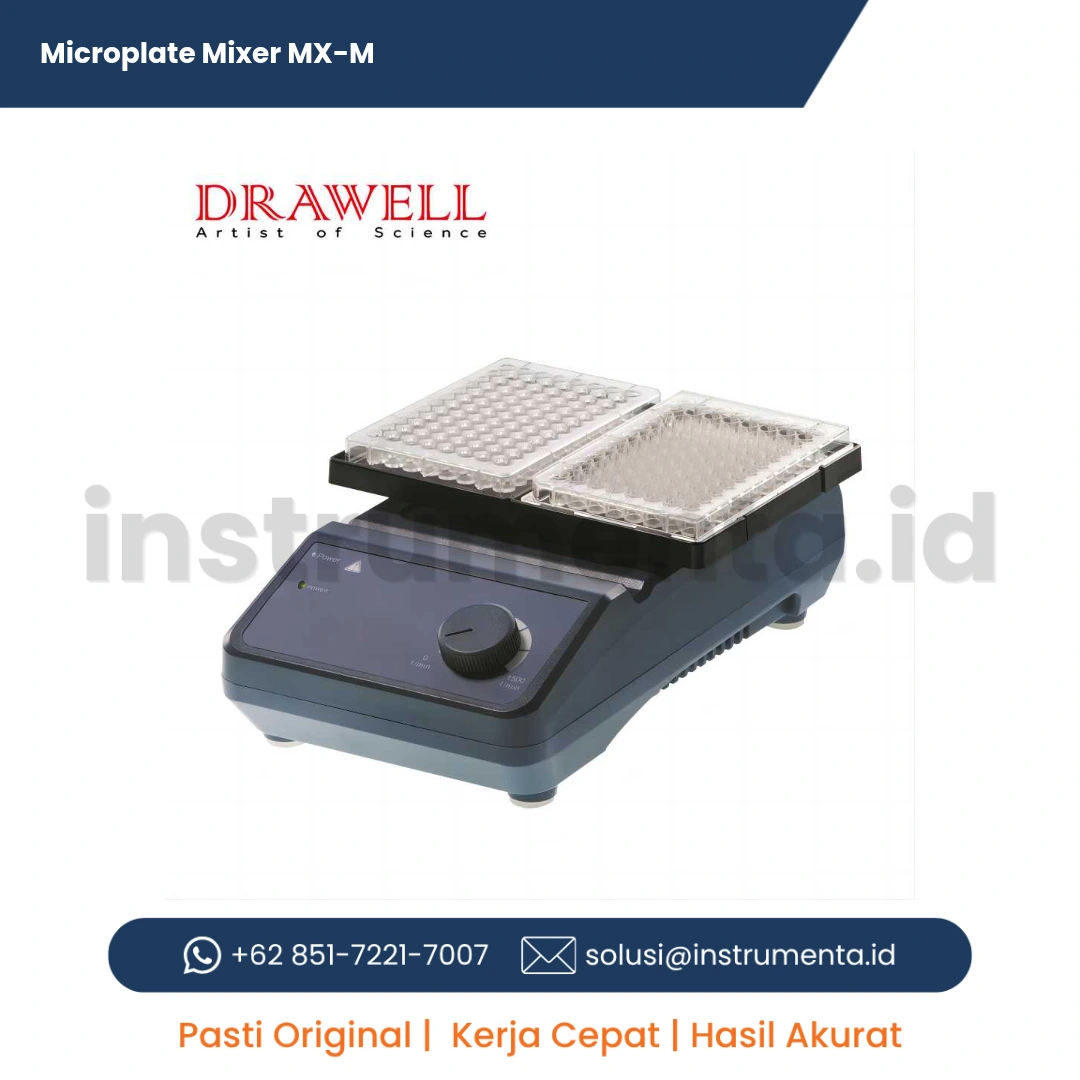 Jual Microplate Mixer MX-M - Distributor Resmi Alat Pengaduk Microplate untuk Laboratorium Biomedis dan Farmasi